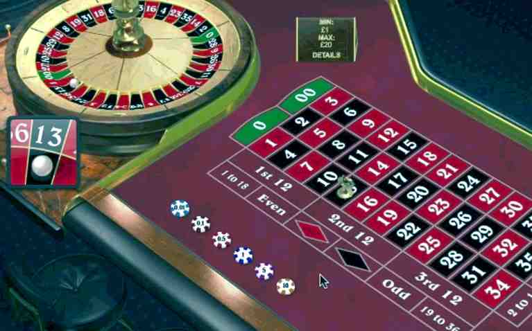roulette wheel online game casino